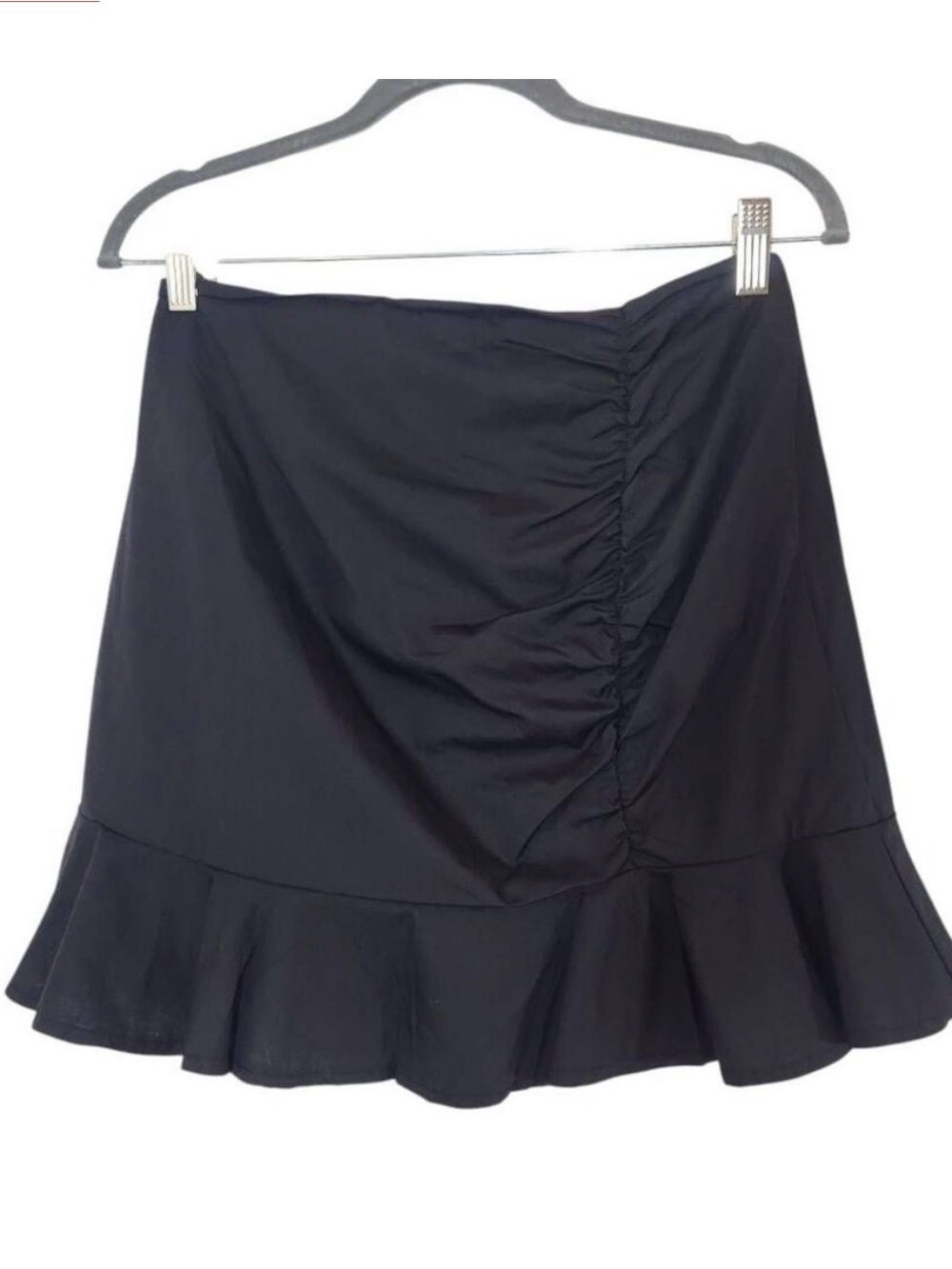 HYFVE Black Flirty Ruffle Skirt NWT Size Small Black Ruffle Mini Skirt